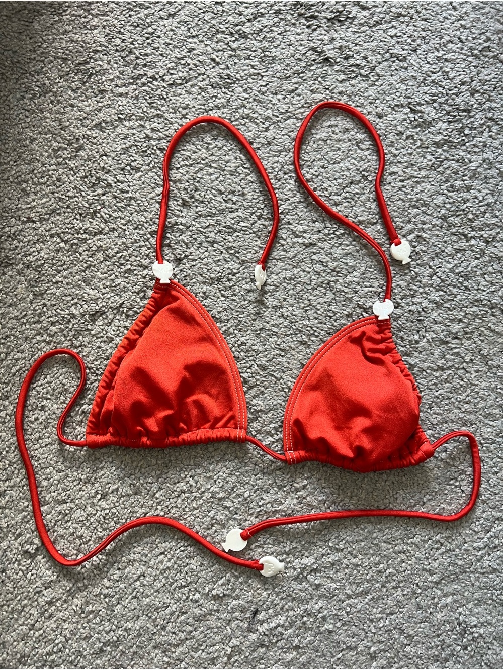 Marc Jacobs Red Bikini Top